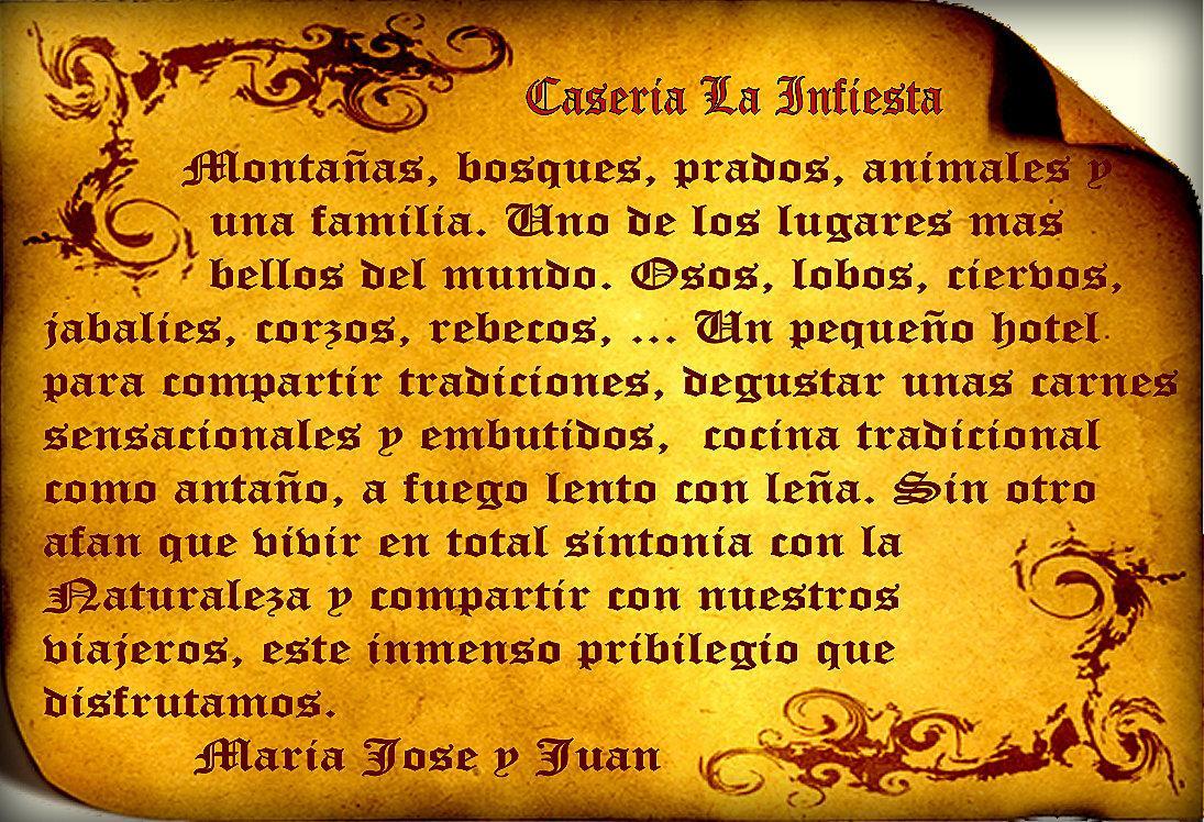 Caleao Caseria La Infiesta מראה חיצוני תמונה